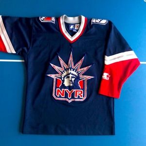 Vintage Starter New York Rangers Youth Jersey